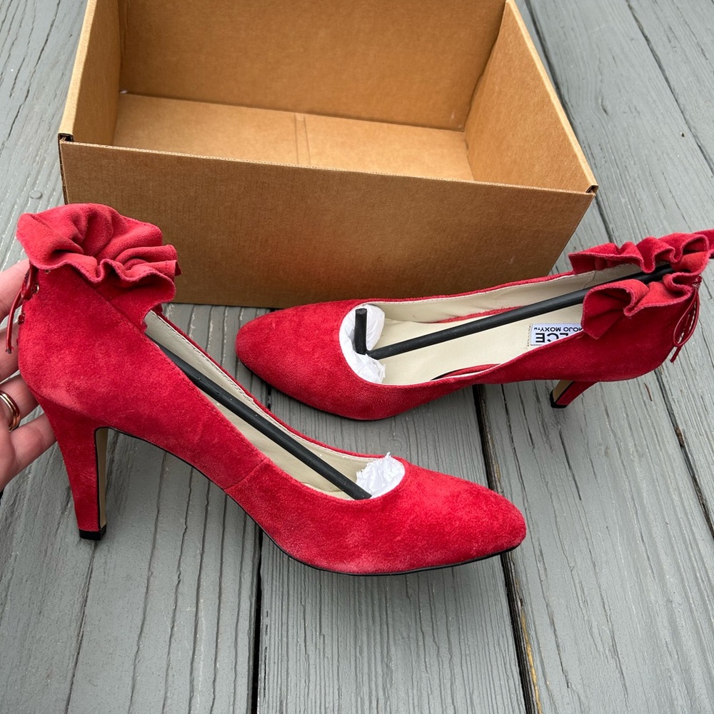 Ruffled DOLCE by Mojo Moxy Cara Heels